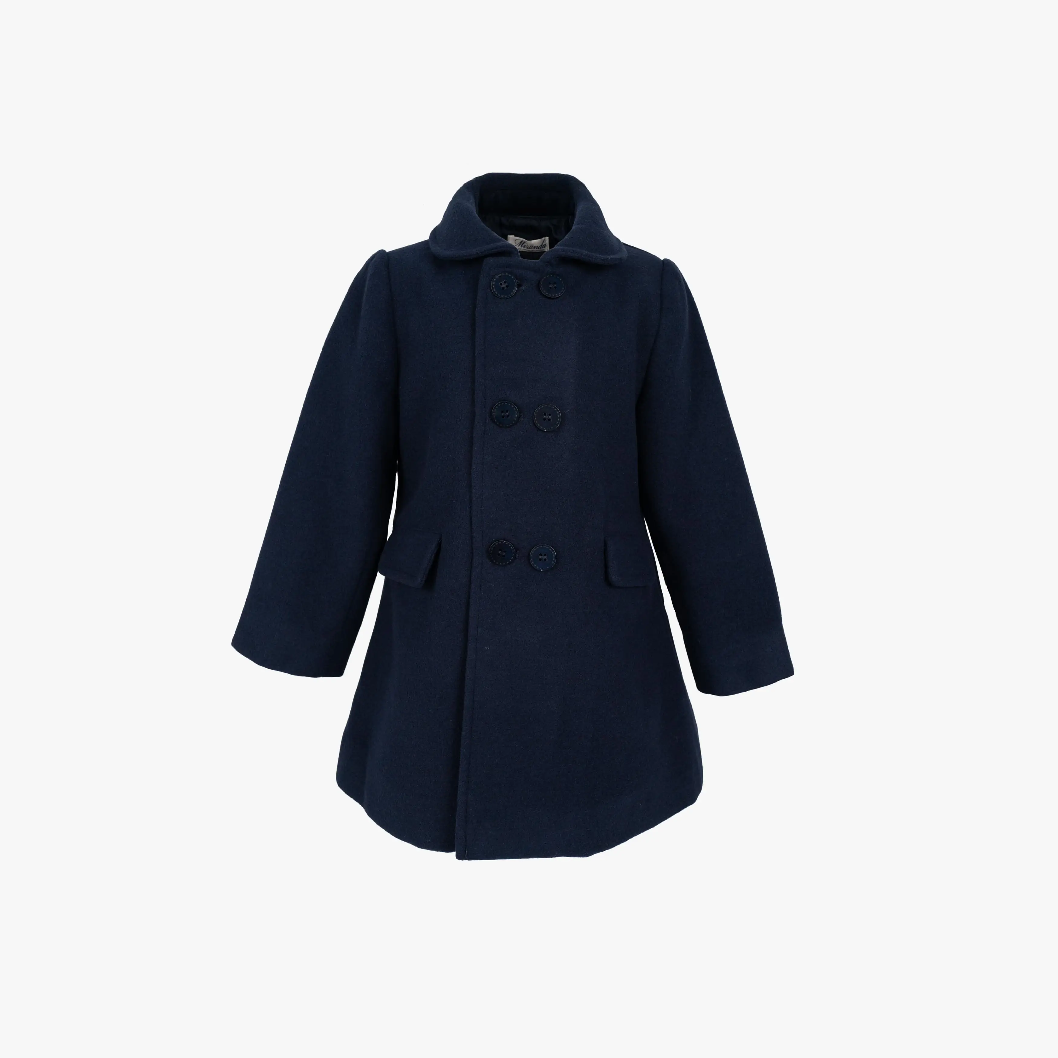 Baby Girl Navy Blue Coat