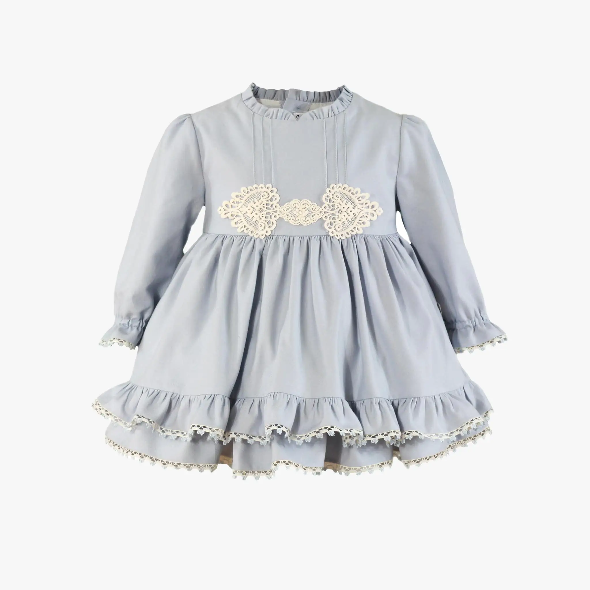 Baby Girl Light Blue Ruffle Dress