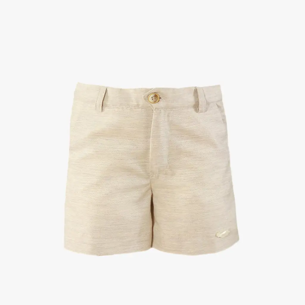 Boys Beige Shorts