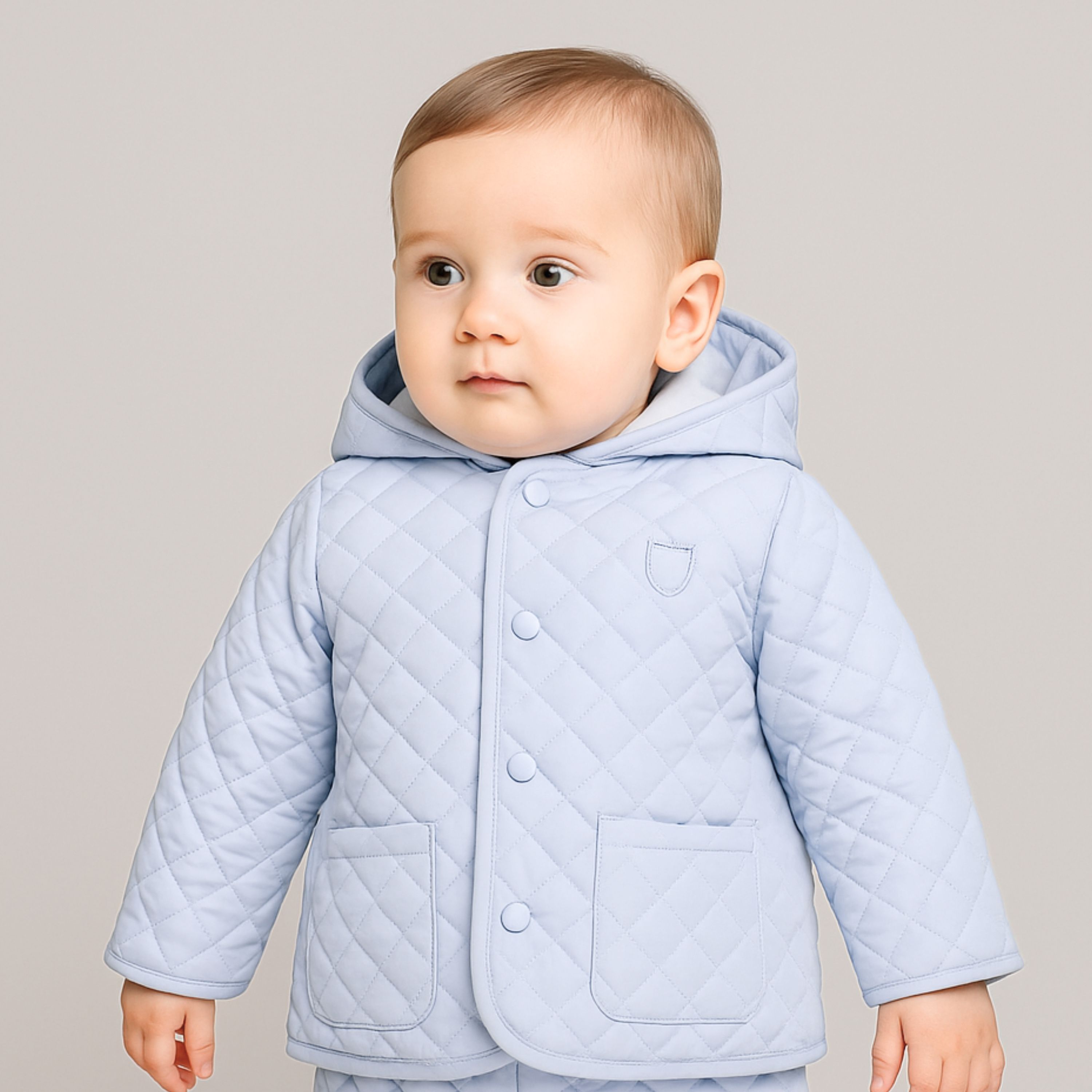 Baby Boy Light Blue Jacket
