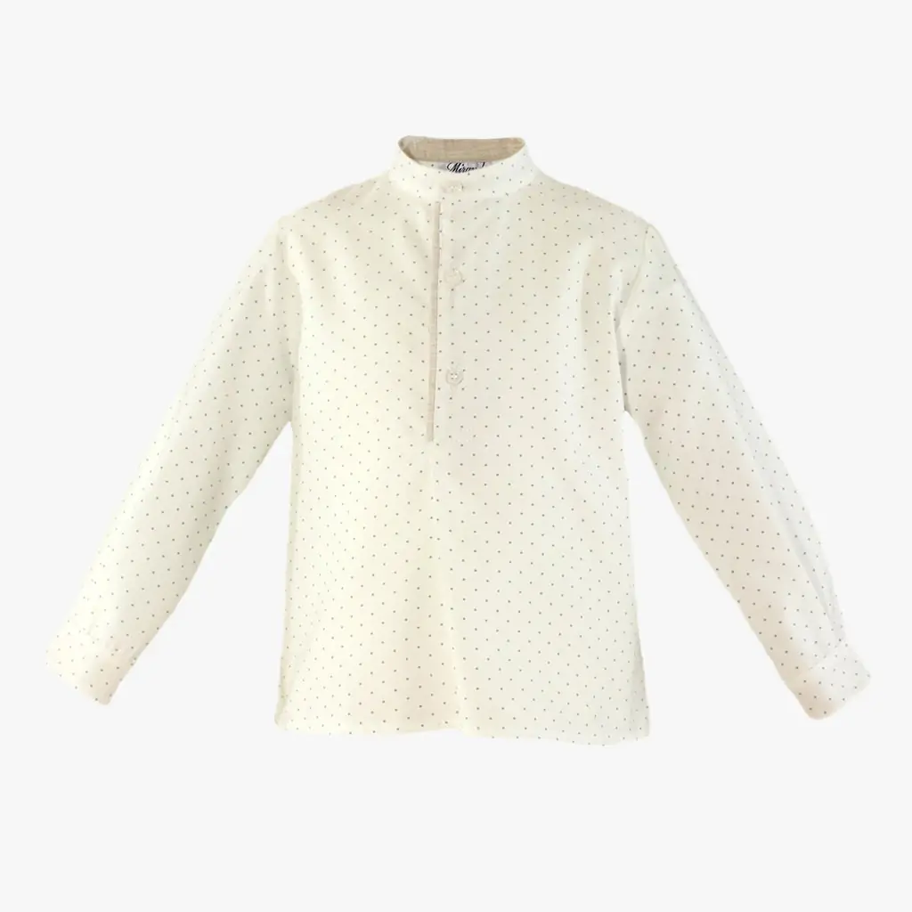 Boys Ivory Dress Shirt