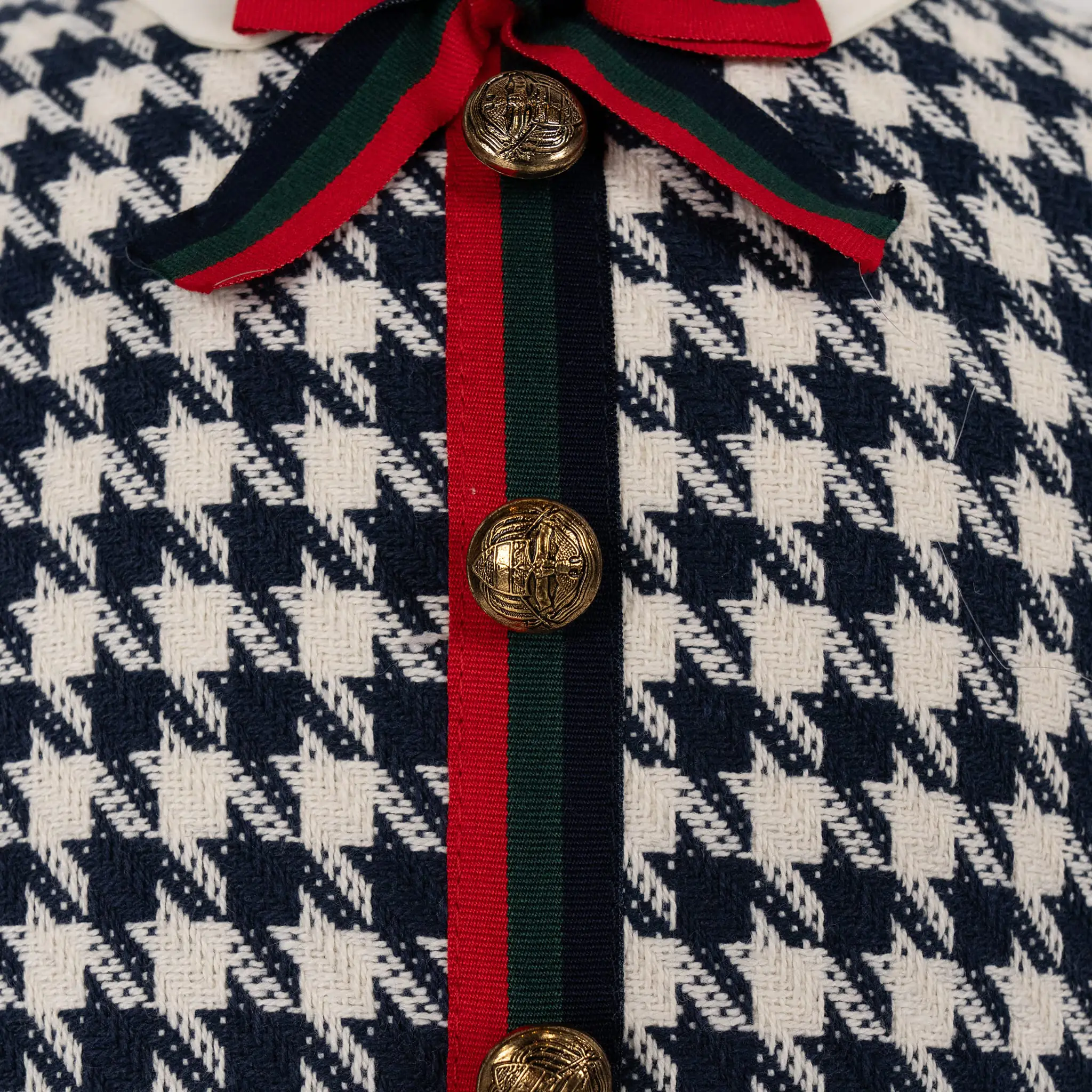 Girls Blue & Ivory Dress