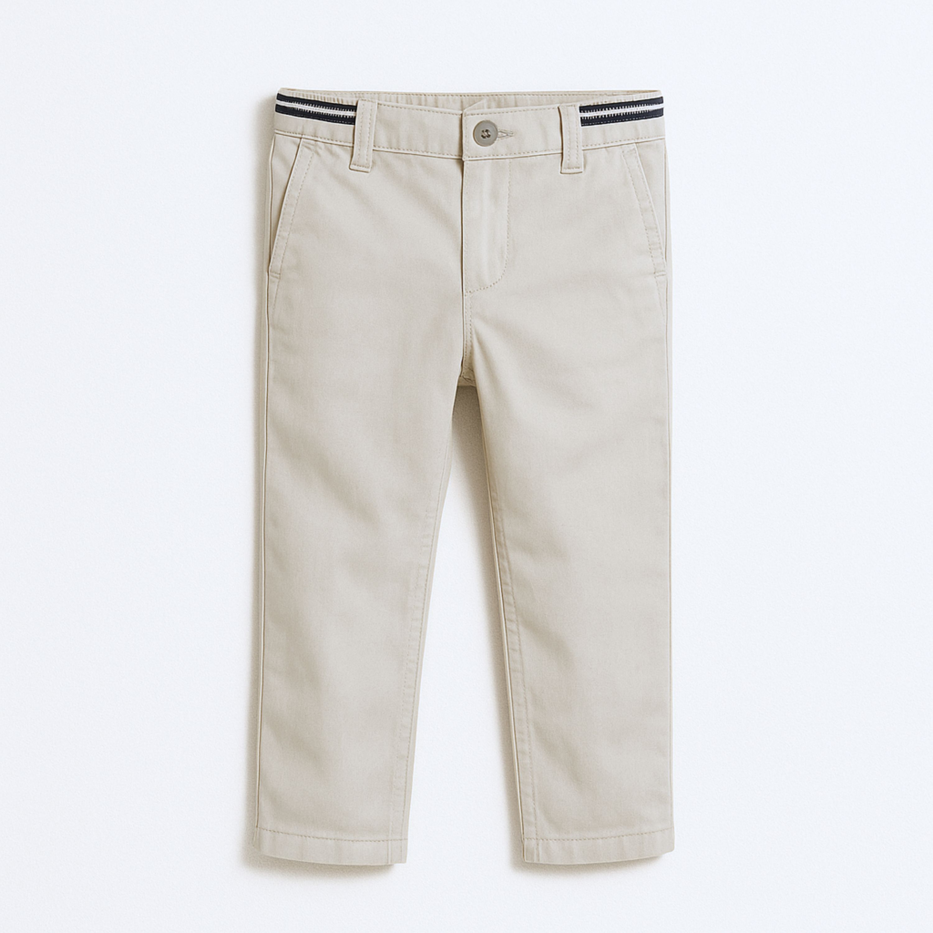 Boys Beige Pants