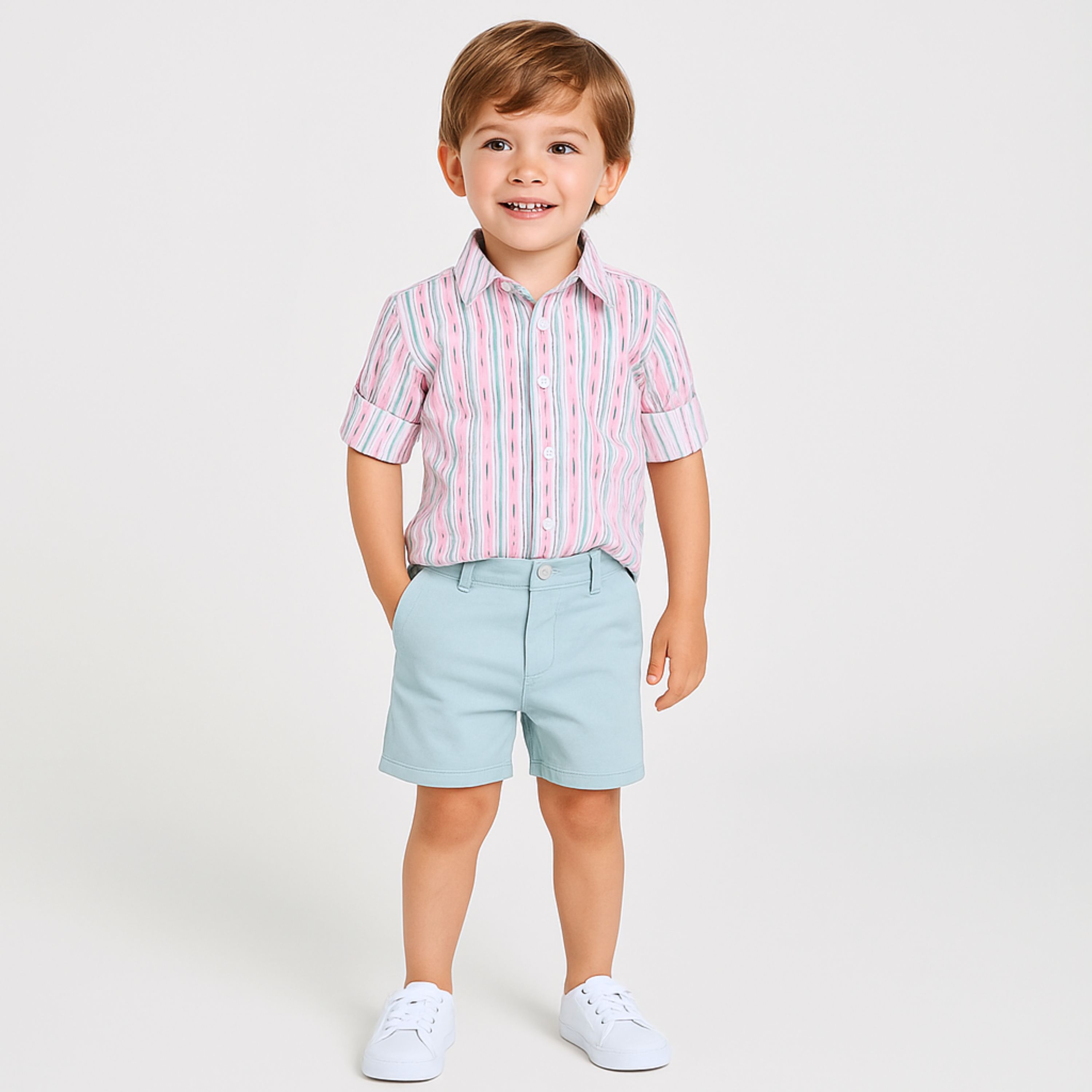Boys Multicolor Cotton Set