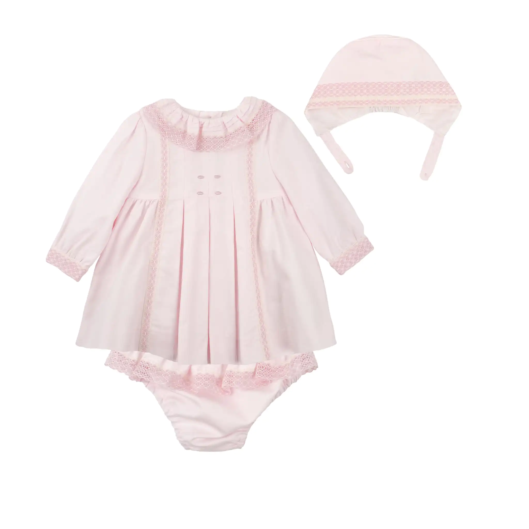 Baby Girl Pink Organic Cotton Set