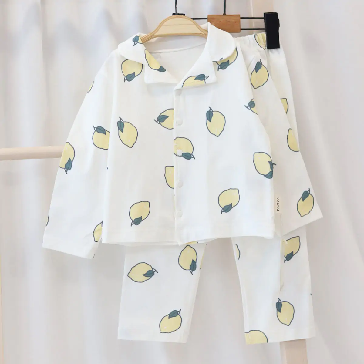 Kids Cotton Lemon Pajamas